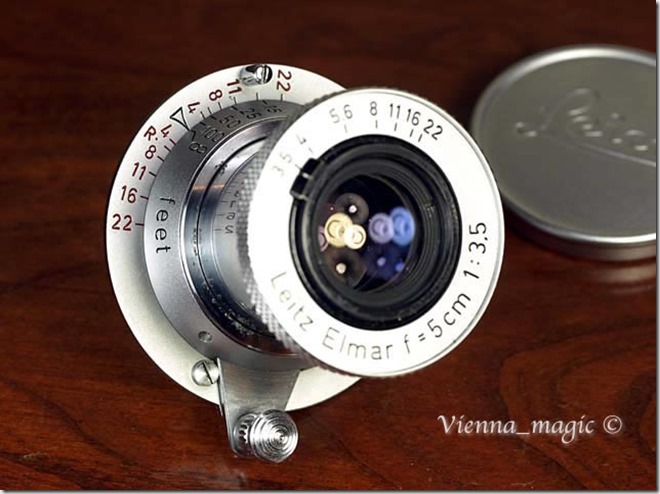 赤エルマー 》 Leitz Elmar 5cm F3.5 ◇ for Leica L-Mount – ”私の 