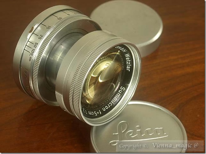 《 放射能ズミクロン 》 Leitz Summicron 50mm F2 ◆ for Leica L-Mount